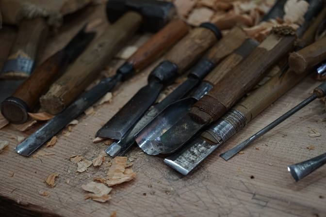 chisels varieties and its angles